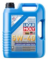 Масло 5W40 LIQUI MOLY Leichtlauf High Tech мотор. НС-синт. 8029 (5,0л.)