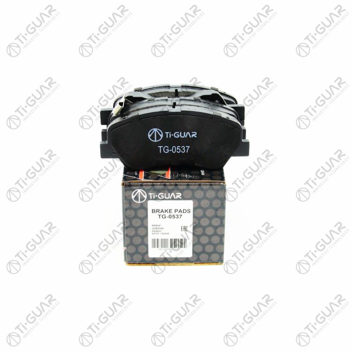 Тормозные колодки TG-0537/PN0537* Ti·GUAR Тормозные колодки TG-0537/PN0537* Ti·GUAR