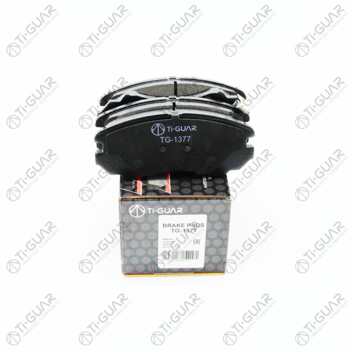 Тормозные колодки TG-1377/PN0377* Ti·GUAR Тормозные колодки TG-1377/PN0377* Ti·GUAR